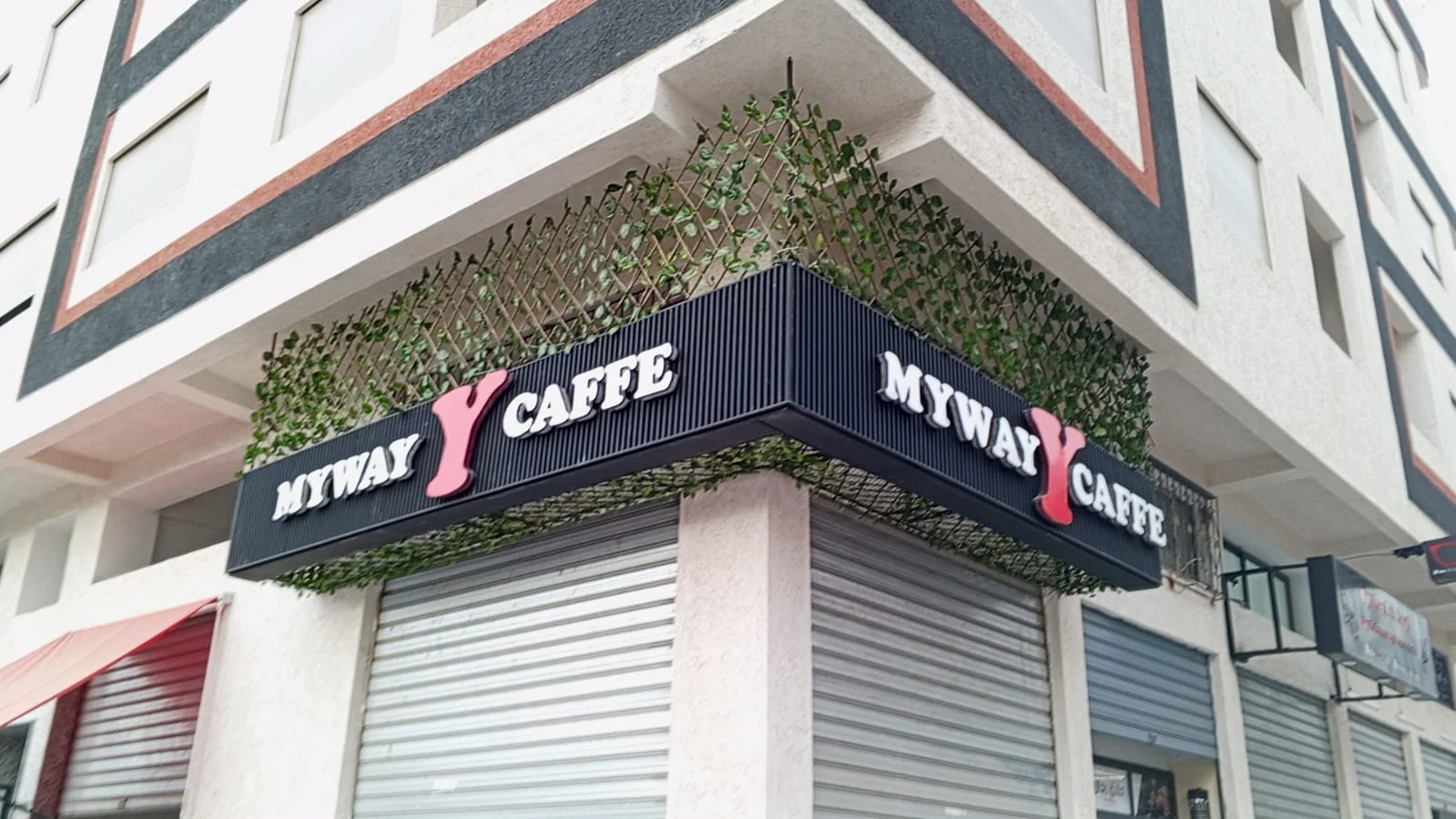 Enseigne café